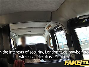 faux taxi stunning milf with meaty fun bags does anal invasion